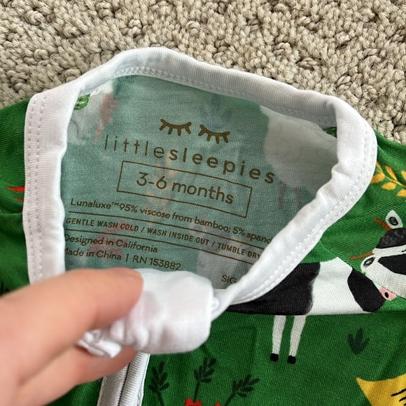 NWT Little Sleepies Farm animals - Picture 3 of 4